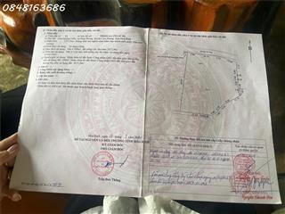 Bán lô đất siêu đẹp trung tâm xã Hợp Phong, Cao Phong, Hoà Bình, DT 480m2, giá đầu tư