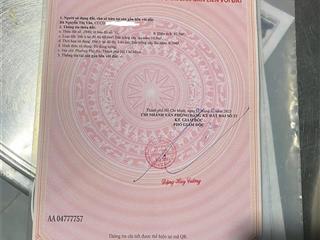Cần tiền bán nhanh lô đất siêu đẹp Tân An, Thủ Dầu Một, Bình Dương, DT 93,5m2, 1,5 tỷ TL