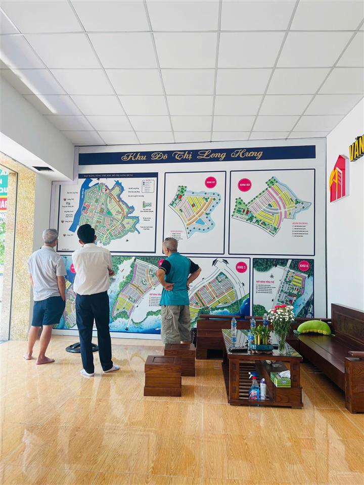 Giảm 100tr! bán nhanh lô đất long hưng city giá hời 2 tỷ 550tr sổ sẳn, 100m nở hậu gần sông thoáng
