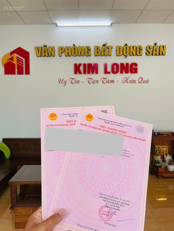 Giảm 100tr! bán nhanh lô đất long hưng city giá hời 2 tỷ 550tr sổ sẳn, 100m nở hậu gần sông thoáng