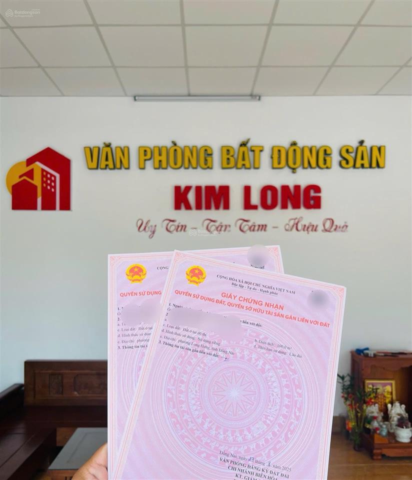 Chính chủ gởi bán nhà long hưng city 100m2, mới đẹp, sổ riêng sẵn, vào ở ngay