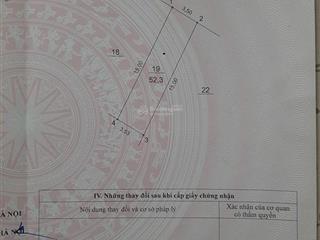 Bán nhà riêng tại đông trạch, nam phù, hà nội, 6,3 tỷ, 52,3 m2, view đẹp, chính chủ