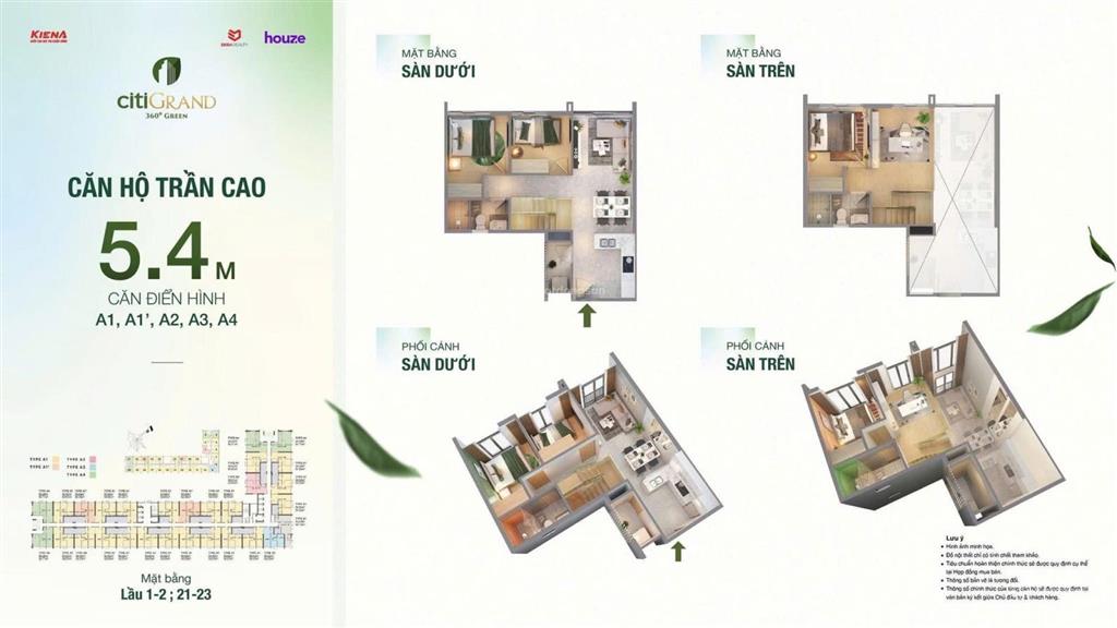 Citi grand 2pn duplex chủ cần bán gấp  giá siêu tốt 3,13 tỷ  ch q2 xịn xò mới 100% nhận nhà q4/26
