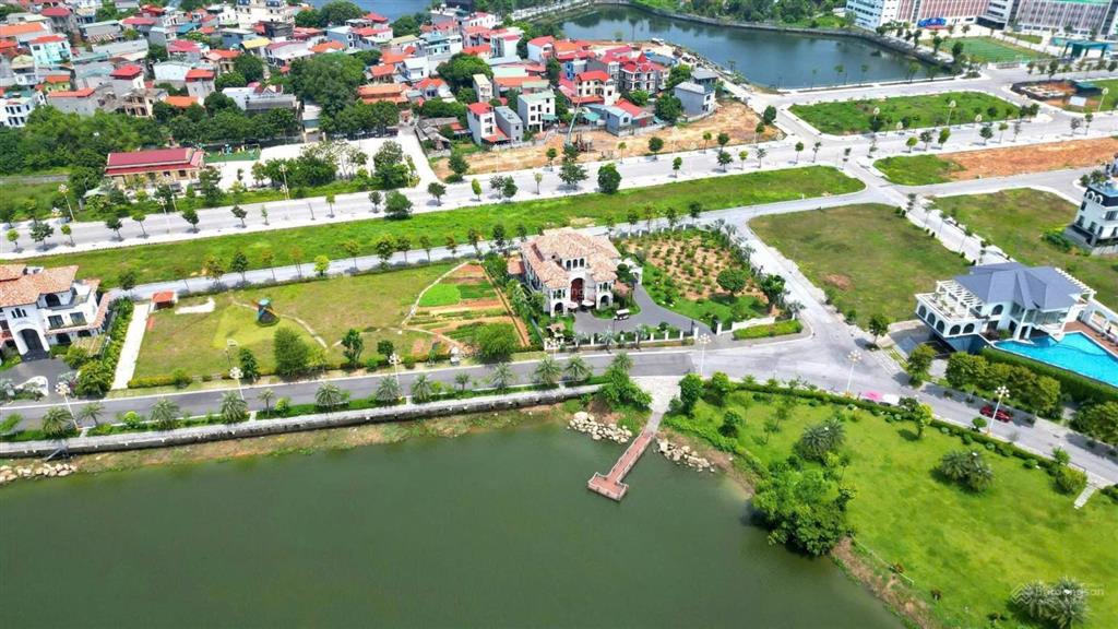 Bán biệt thự song lập lô góc  khu đô thị sinh thái bắc đầm vạc