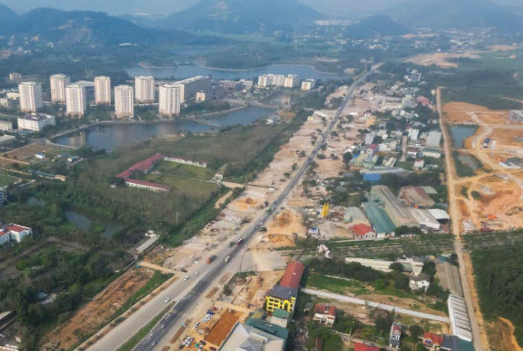 Bán 1600m2 đất thổ cư mặt Đại Lộ Thăng Long thuộc Yên Xuân Hà Nội