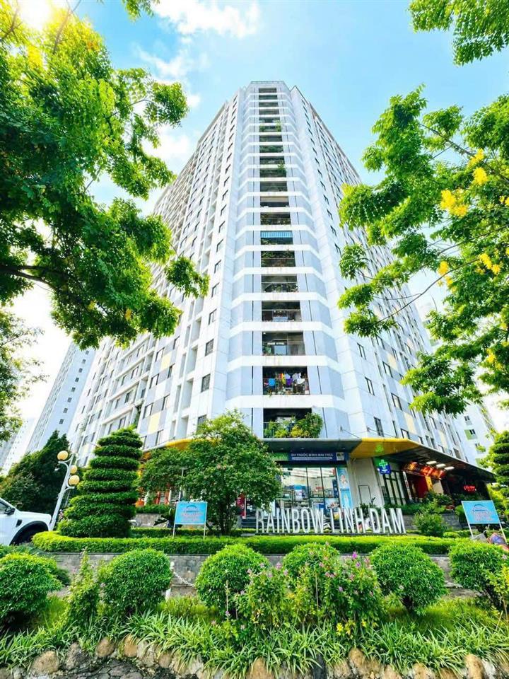Căn góc rainbow linh đàm 91m 3 phòng ngủ 6,25 tỷ  tầng trung  sổ đỏ cc
