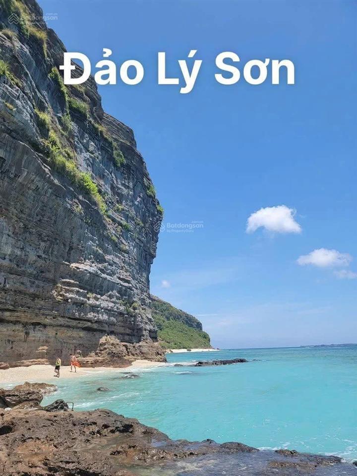 Bán đất tặng nhà 2 tầng tại an vĩnh, lý sơn, quảng ngãi. giá 3,8tỷ, 171m2, mặt tiền 14.5m đẹp mê ly
