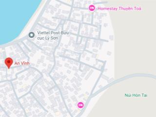Bán đất 100% thổ cư 96,6m2 giá 850tr gần bãi tắm an vĩnh lý sơn