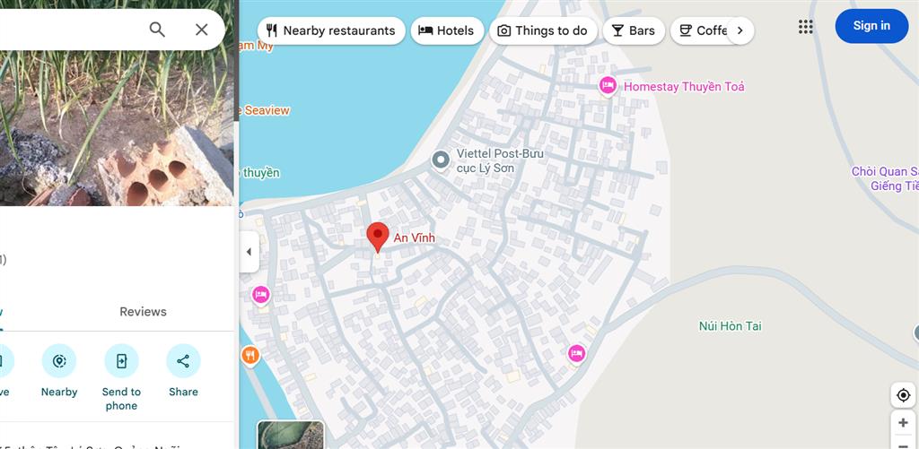 Bán đất 100% thổ cư 96,6m2 giá 850tr gần bãi tắm an vĩnh lý sơn