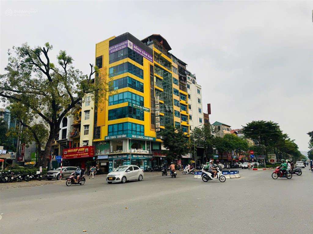 Bán gấp 80m2 đất phố trung kính đôi phân lô, ô tô tránh, 2 thoáng, xây văn phòng giá 28,8 tỷ