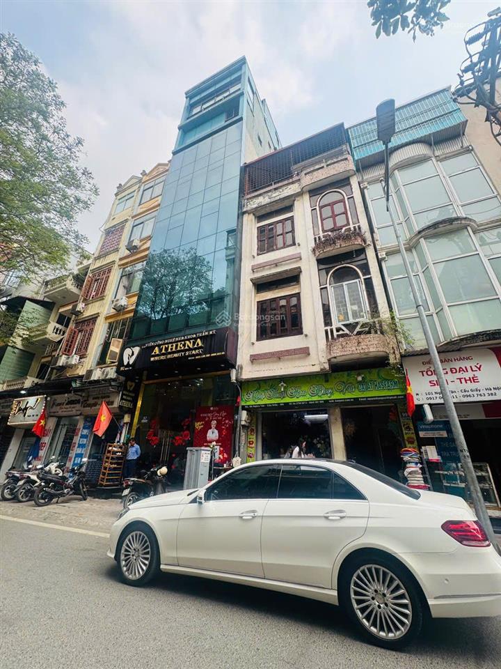Chính chủ bán nhà mặt phố nghĩa tân 88m² 2 mặt thoáng, vỉa hè rộng, kinh doanh sầm uất giá 41 tỷ