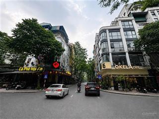 Chính chủ bán nhà mặt phố nghĩa tân 88m² 2 mặt thoáng, vỉa hè rộng, kinh doanh sầm uất giá 41 tỷ