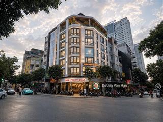 Chính chủ bán tòa văn phòng mặt phố dương khuê 76m thang máy vỉa hè kinh doanh giá 43 tỷ.