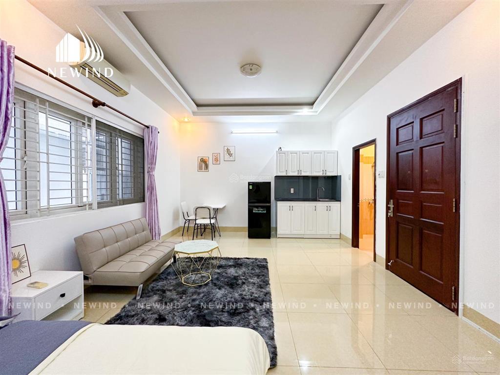 Căn hộ 1pn/studio có ban công, máy giặt riêng gần rmit,tdt