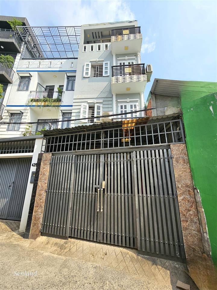 Bán nhà 4 tầng, 8 phòng ngủ, 8 vệ sinh cách nguyễn thị định khoảng 15m gần chợ chiều