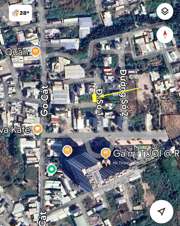 Chuyển nhượng nền đất 2 mặt tiền đường nhựa 8m rio gò cát gần ricca, xây tự do