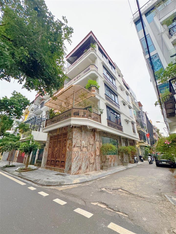 Lô góc 3 mặt thoáng định công, 85m2 x 6 tầng thang máy ô tô tránh kinh doanh