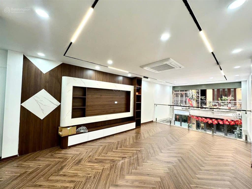 Bán nhà lương khánh thiện hoàng mai 52m2 x 7 tầng thang máy, ô tô tránh, cạnh hồ đền lừ  25.8 tỷ