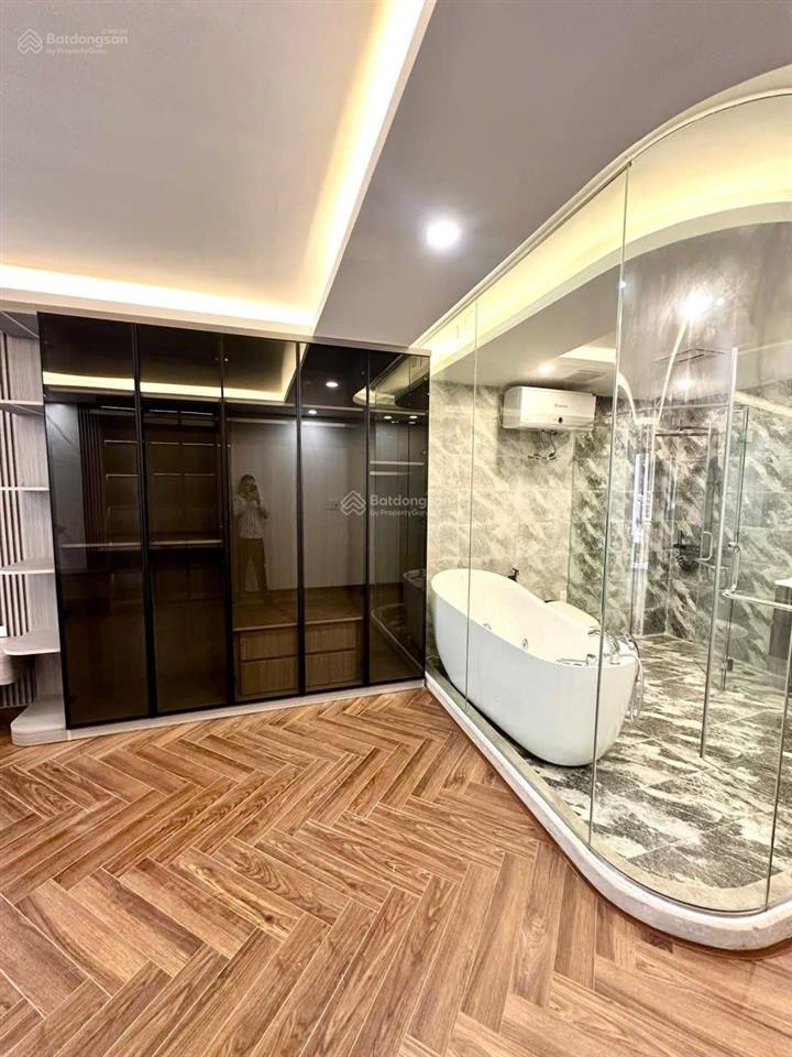 Bán nhà lương khánh thiện hoàng mai 52m2 x 7 tầng thang máy, ô tô tránh, cạnh hồ đền lừ  25.8 tỷ
