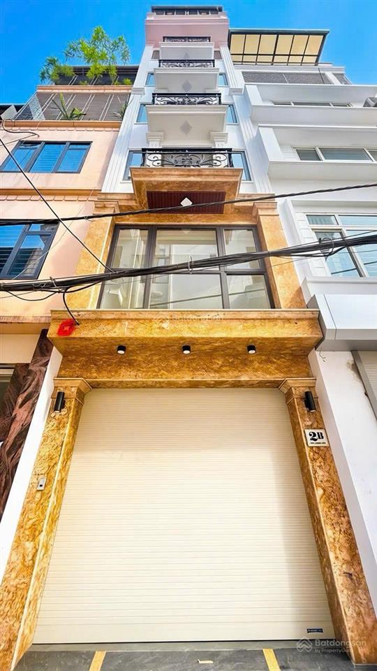 Bán nhà mới đường 800a, cầu giấy 50m2x7t thang máy, ô tô tránh, thông  26,8 tỷ