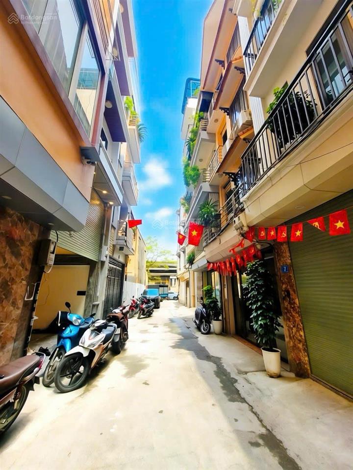 Bán nhà mới lương khánh thiện, hồ đền lừ 52m2x7t thang máy, ô tô tránh  25,8 tỷ hoàng mai