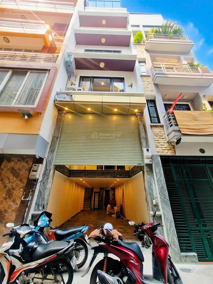 Bán nhà mới lương khánh thiện, hồ đền lừ 52m2x7t thang máy, ô tô tránh  25,8 tỷ hoàng mai