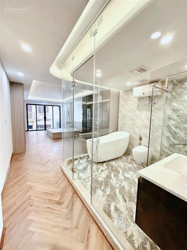 Bán nhà mới lương khánh thiện, hồ đền lừ 52m2x7t thang máy, ô tô tránh  25,8 tỷ hoàng mai