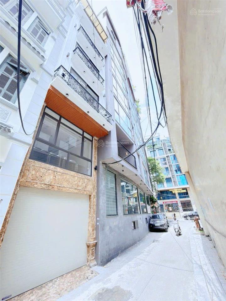 Bán nhà mới đường bưởi vĩnh phúc, ba đình 50m2 7t thang máy, ô tô, tránh kinh doanh 24.5 tỷ