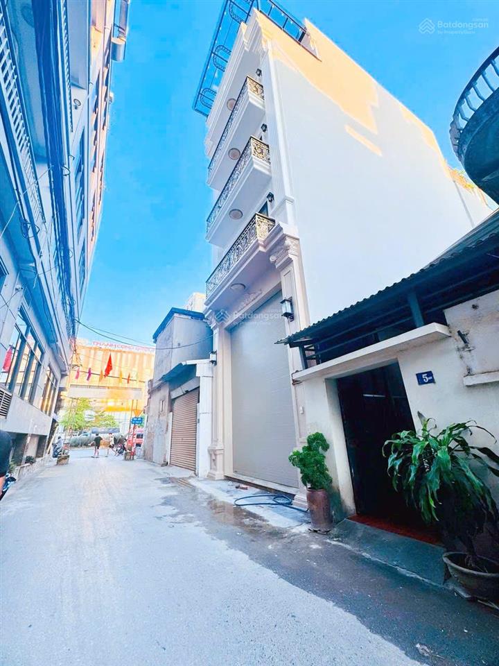 Bán nhà mới tam trinh 75m2 x 7t thang máy  ô tô tránh  kinh doanh  giá 27.9 tỷ