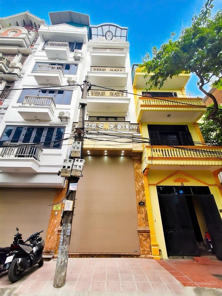 Siêu phẩm mới kđt đền lừ hoàng mai 60m²x7t thang máy, vỉa hè, kinh doanh khủng  33.2 tỷ