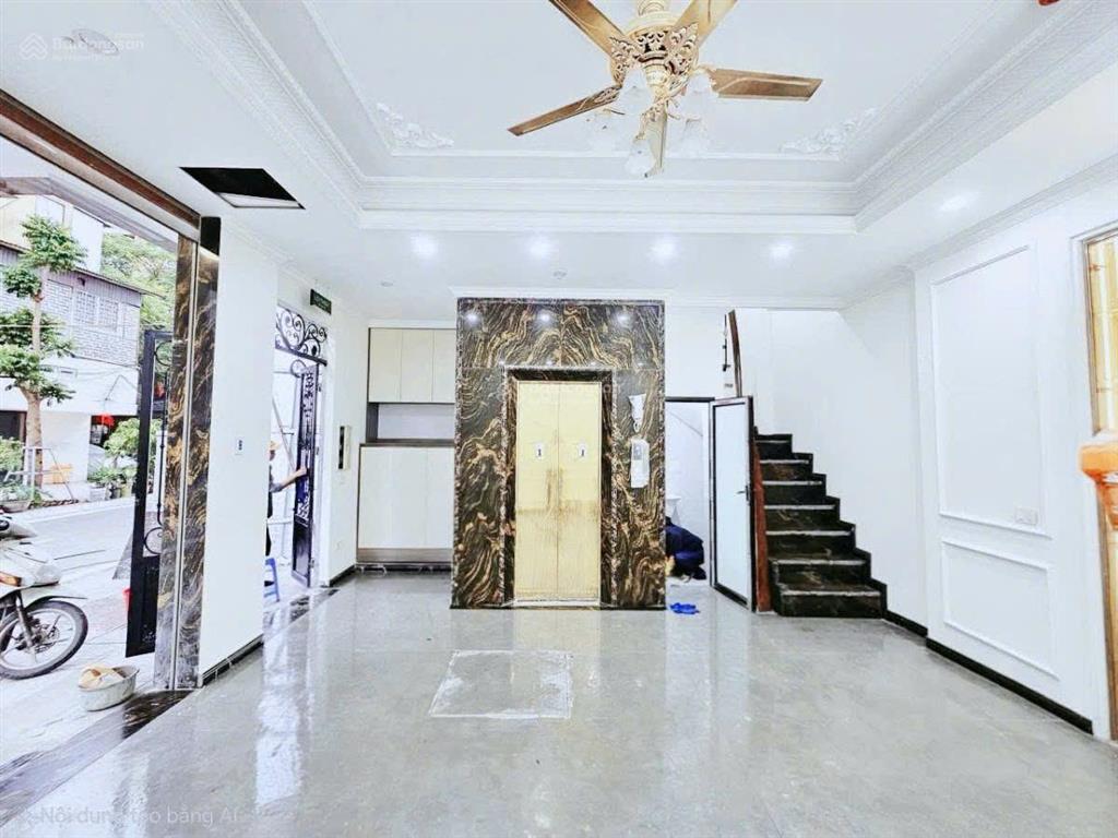 Bán nhà đường bưởi, vĩnh phúc, ba đình 50m² 8t, thang máy, mt 7m, ô tô tránh kinh doanh 34.5 tỷ
