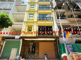 Bán nhà đường bưởi, vĩnh phúc, ba đình 50m² 8t, thang máy, mt 7m, ô tô tránh kinh doanh 34.5 tỷ