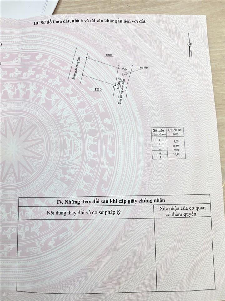Bán gấp đất tại xã diên lạc, 1,1 tỷ, 144m2, pháp lý đầy đủ