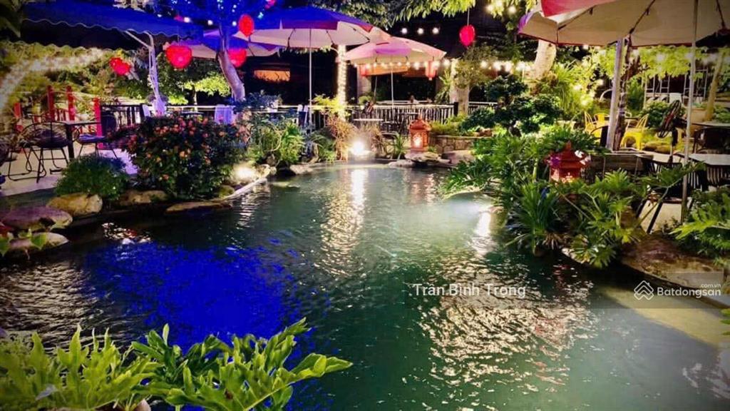 Sang nhượng quán cà phê sân vườn không gian xanh cực đẹp, giá cực chất 30 triệu, 1500m2