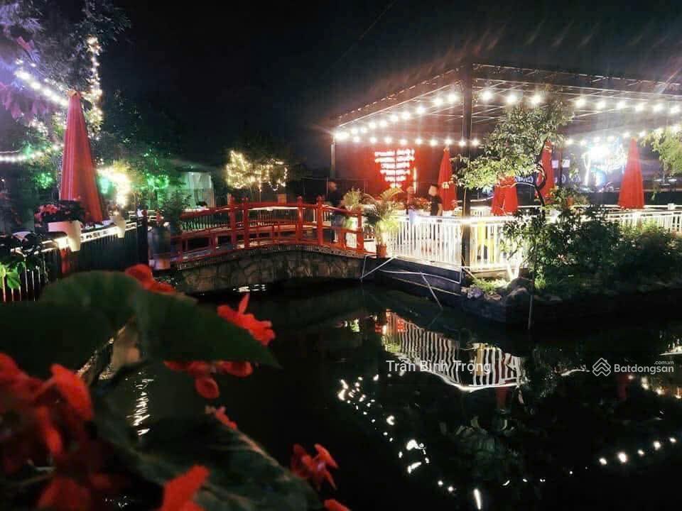 Sang nhượng quán cà phê sân vườn không gian xanh cực đẹp, giá cực chất 30 triệu, 1500m2