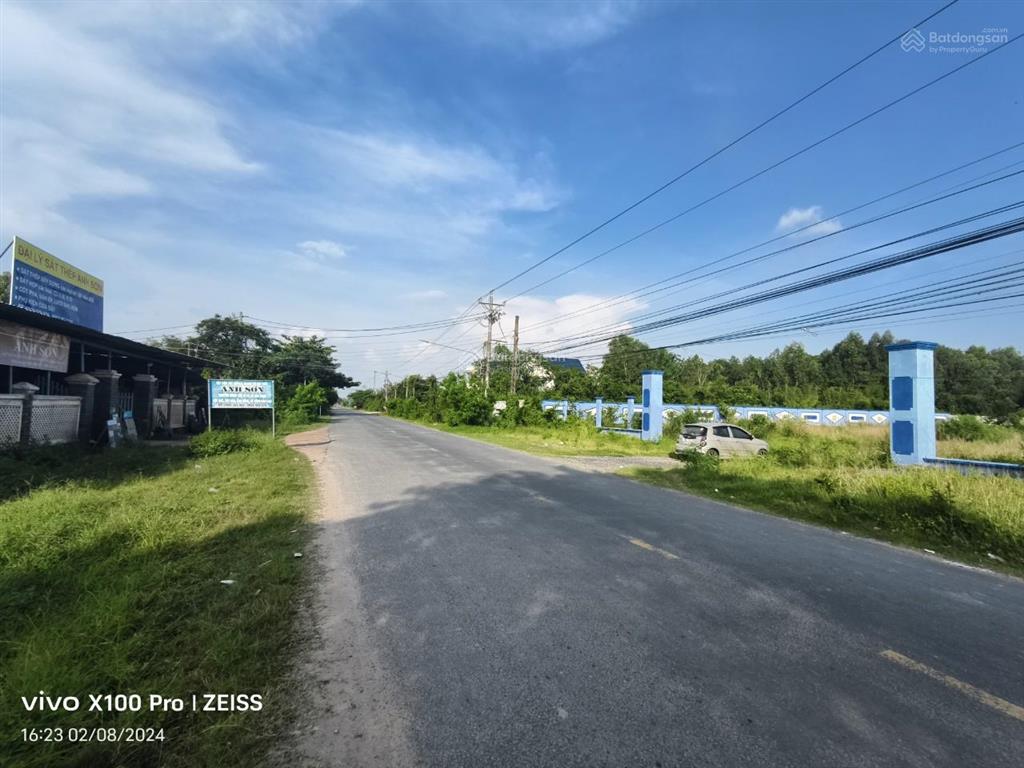 1 mẫu đất thổ cư mặt tiền đt 821, đức hòa, long an, giá rẻ cho nhà đầu tư lớn