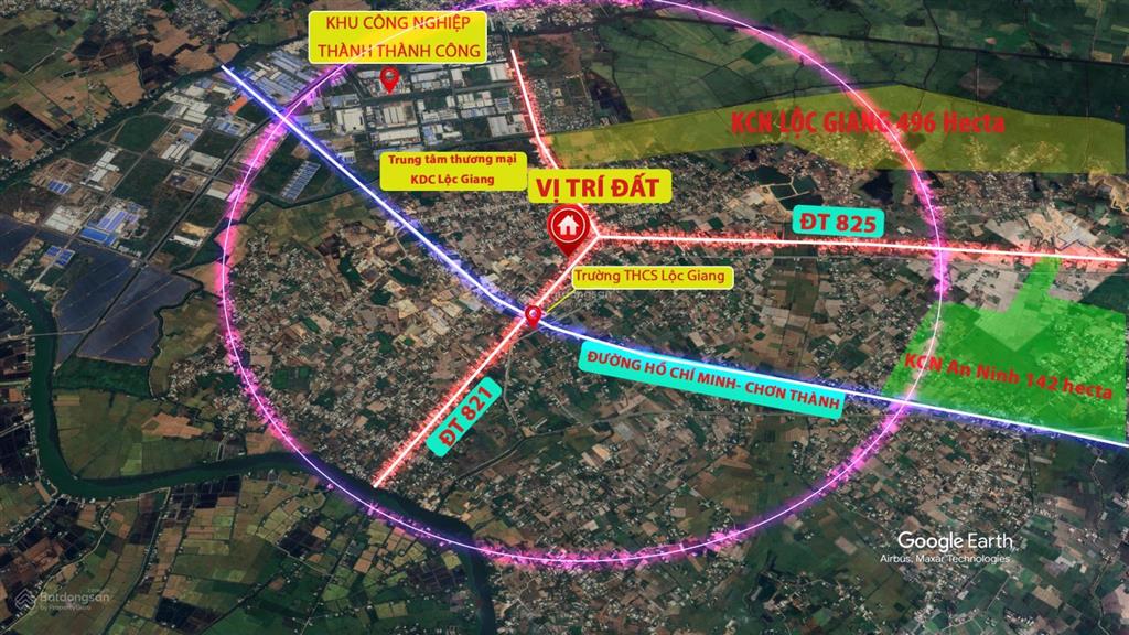 761 m2 đất thổ cư, mặt tiền đt 821 đức hòa, giá ngộp