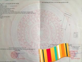 Duy nhất lô cuối đường bê tông 4.5m, giá rẻ. phước tuý 2, xã diên phước. diện tích 87,7m2