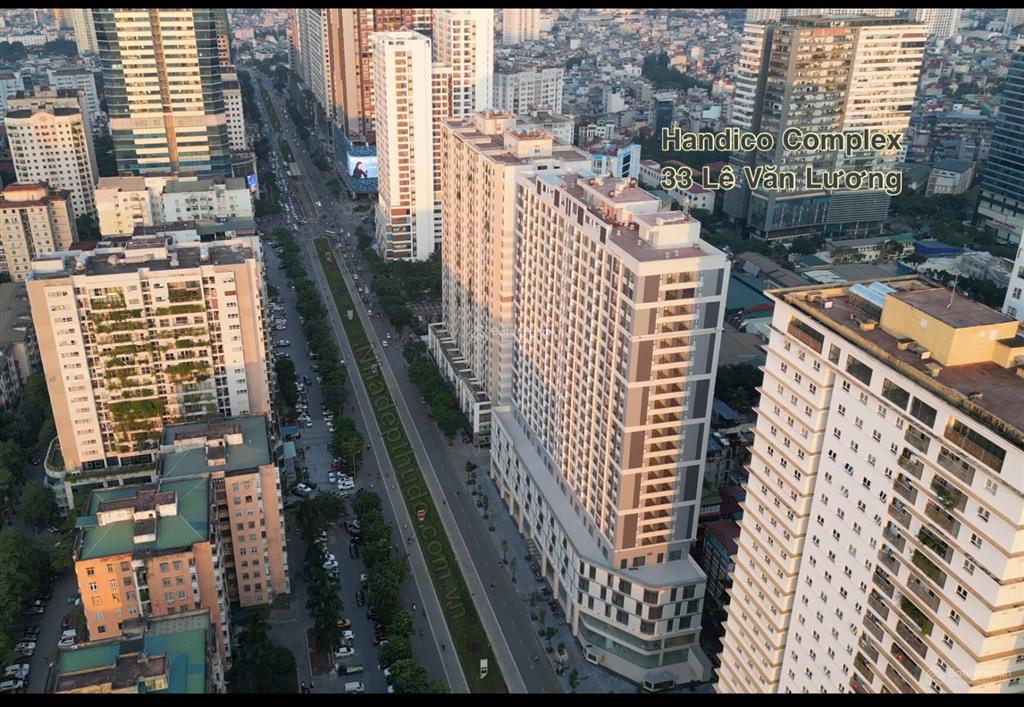 Cần bán căn góc 1x04 (tầng 1x) tòa handico complex 33 lê văn lương dt 83.18m2 giá chỉ 9.x tỷ/căn