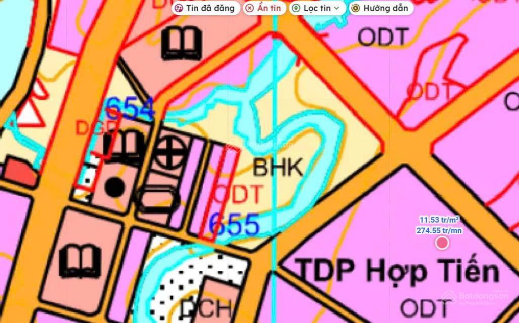 1,8tỷ 2 lô đất tổng 200m2 tại trung tâm kỳ long view công viên view suối và sát các trường học, chợ