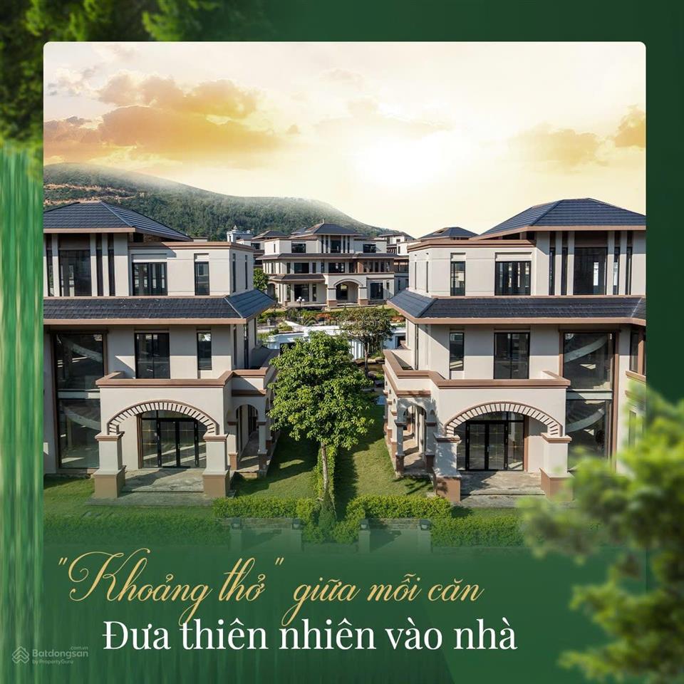 Biệt thự cạnh xanh villas, nhận nhà và sang tên sổ đỏ luôn giá tốt hơn 66tr/m2 cả nhà và đất