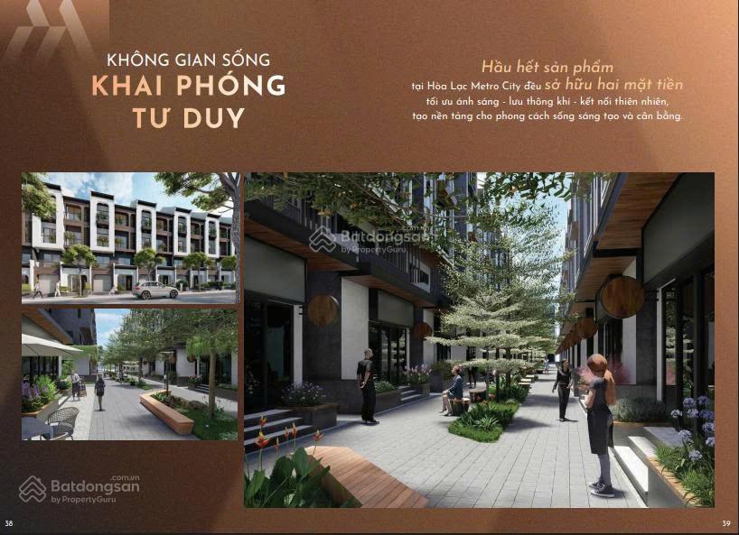 Liền kề shop huose hòa lạc metro city gần khu đại học và cnc cách ga metro 500m giá tốt tháng 08