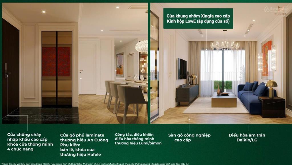 Căn hộ 2pn 80m2 giá full 7,3 tỷ northern emerald trung tâm của long biên và đối diện aeon mall