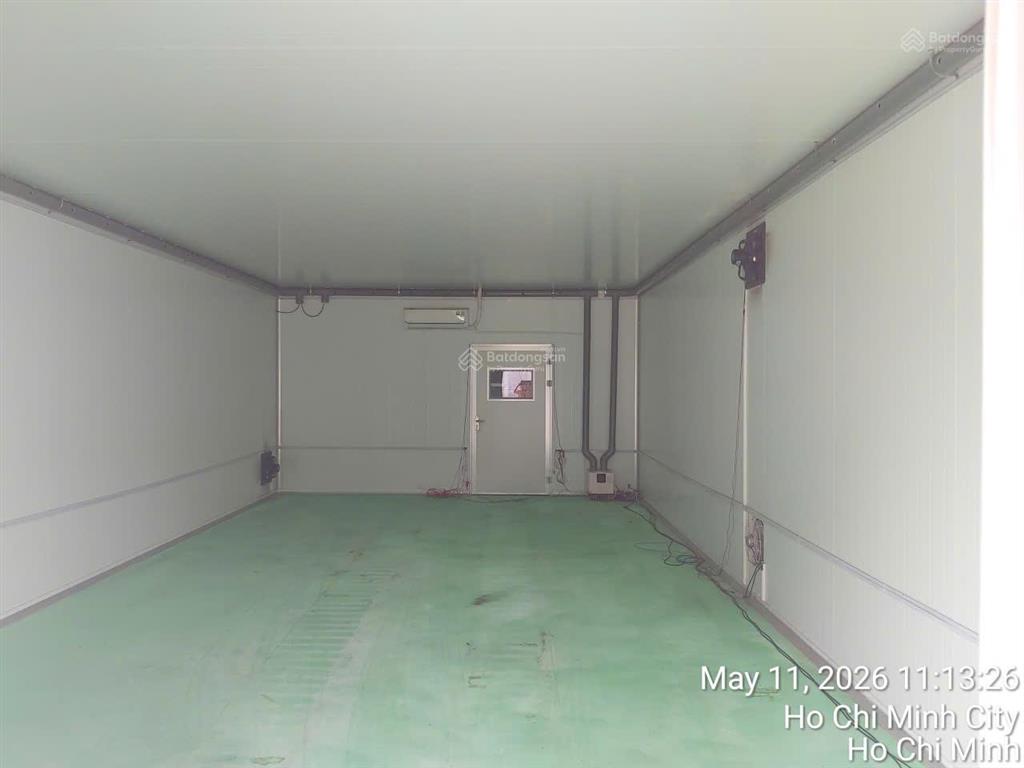 Cho thuê nhà xưởng panel phòng sạch 1450m2  sẵn sàng trồng nấm, rau mầm tại tân nhựt, bình chánh