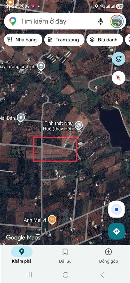 Bán đất nhà vườn lô góc 2 mặt tiền, 1.263m có 100m thổ cư tại lâm san, cẩm mỹ, đồng nai