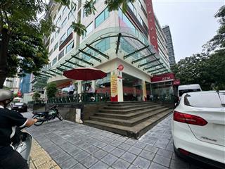 Cho thuê văn phòng mặt phố duy tân 280m²  tòa nhà có ngân hàng  nhận diện thương hiệu tốt
