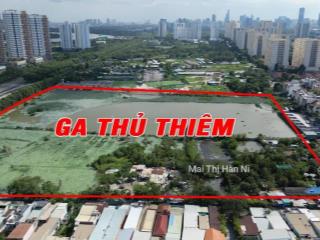 Bán đất góc 2mt 17h3 5x20m gần ga thủ thiêm cách lương định của 100m  0917 159 *** ni