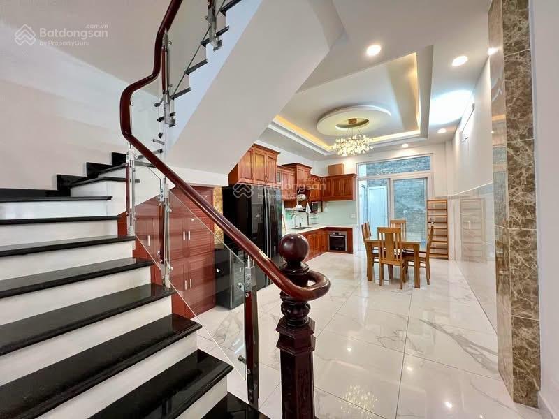Khu nhà lầu hẻm xe hơi cạnh vành đai 2 tương lai rạng ngời, 64m2 4 tầng tặng nội thất chỉ 5.8 tỷ tl