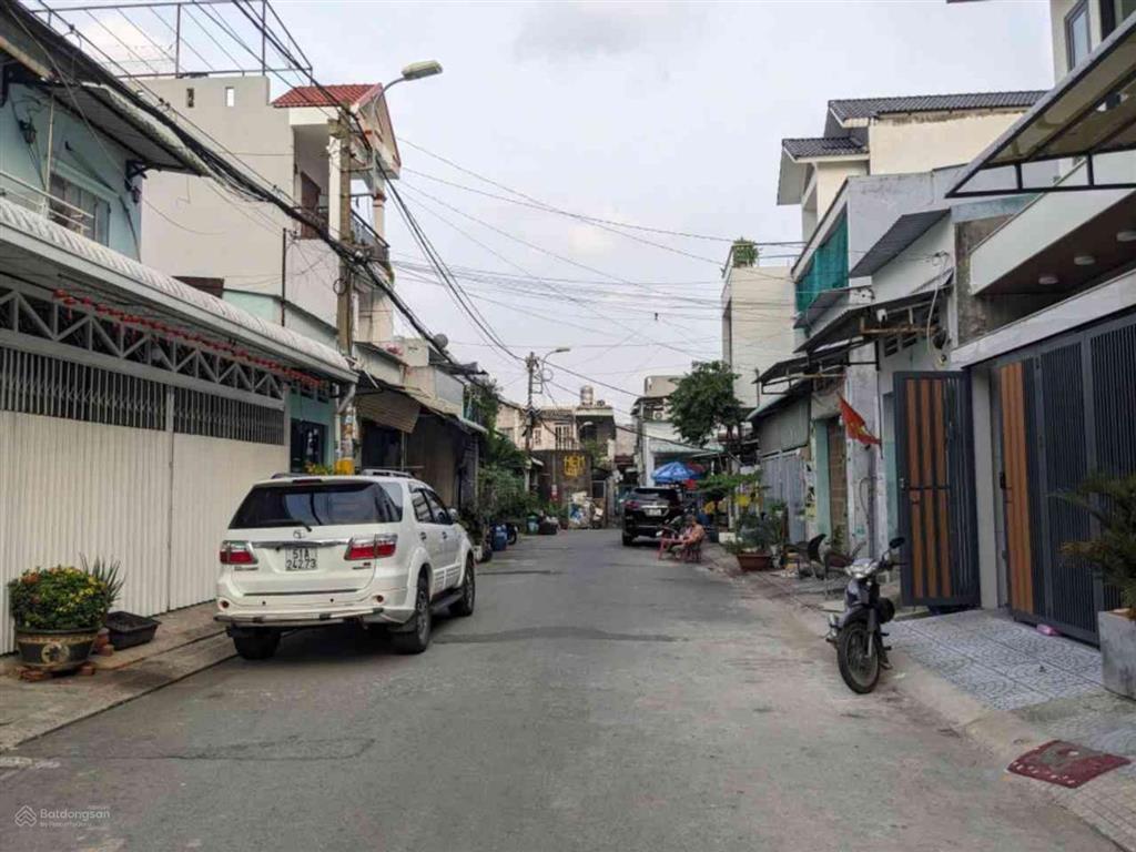 Bán nhà cạnh chợ linh xuân dân trí đường xe hơi tránh 9m có vỉa hè, 62m2 ngang 4.1m xây mới 5 tầng