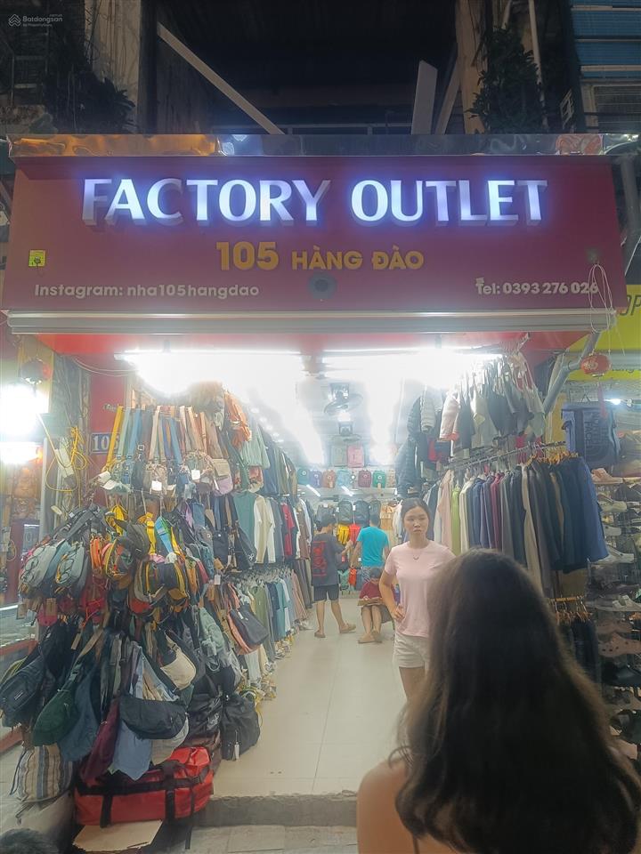 Cho thuê nhà mặt phố lương văn can diện tích 55m² x 2 tầng, mặt tiền 3m, vị trí đẹp phố cổ